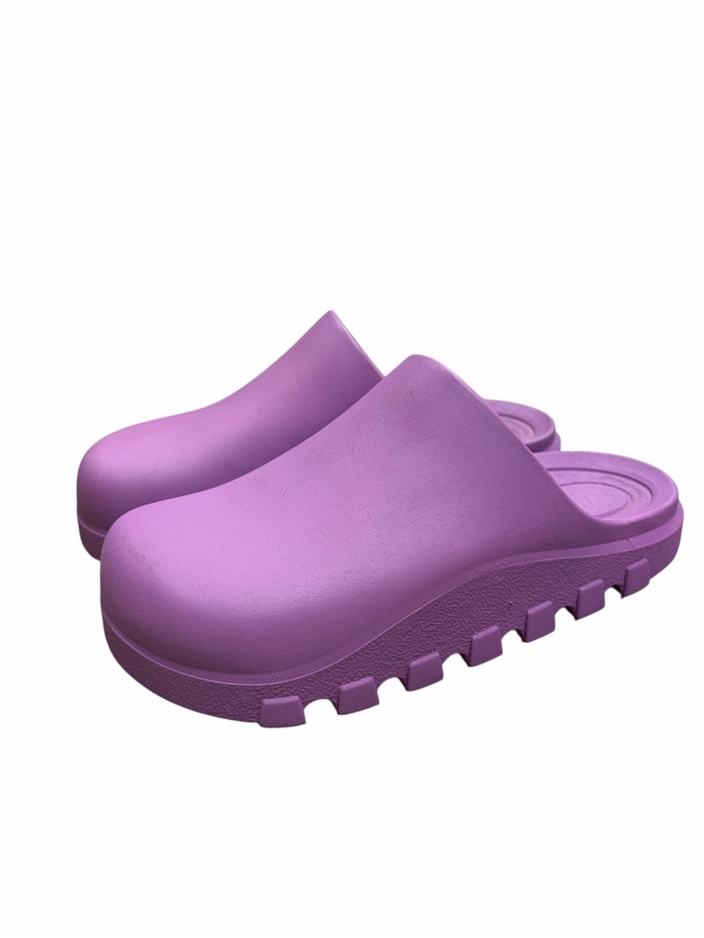 Free People Movement Halftime Slides Platform Clog Purple - Size 5/6